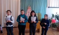 Конкурсно – познавательная программа для девочек «Весенняя капель». Ивановская библиотека.